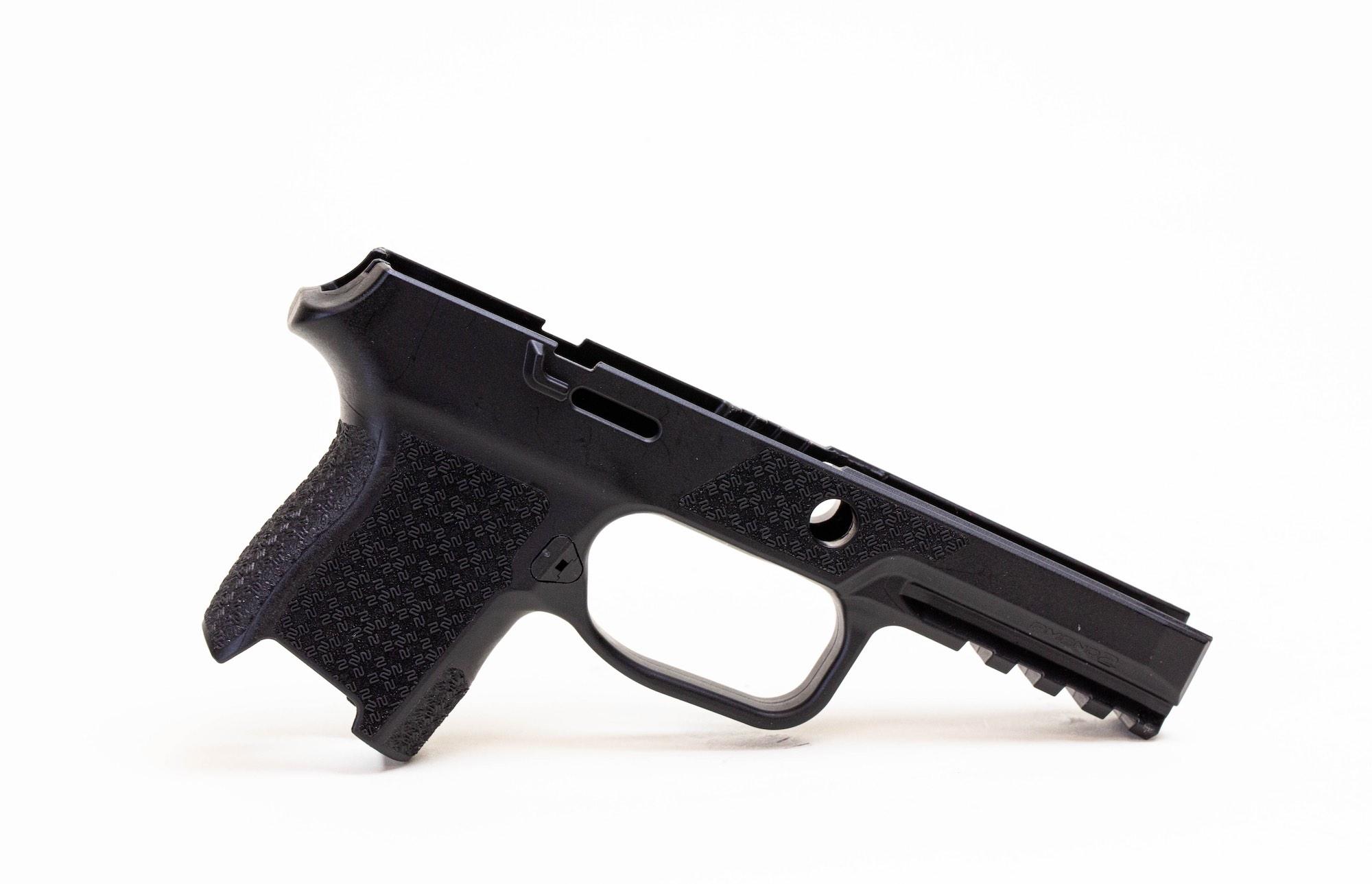 Amend2 S300 Hybrid Grip Module For Sig P320 P365 Picture of C&E Innovations DBA Amend2 AMEND2 S300 HYBRID GRIP MODULE SIG P320