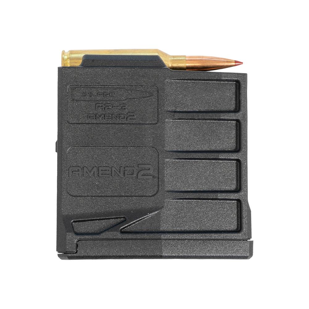 Amend2 Short-Action Magnum AICS Rifle Magazine 6.5 PRC 3/rd Picture of C&E Innovations DBA Amend2 Amend2 Short-Action Magnum AICS 6.5 PRC Mod-3 Black 3-Round Magazine