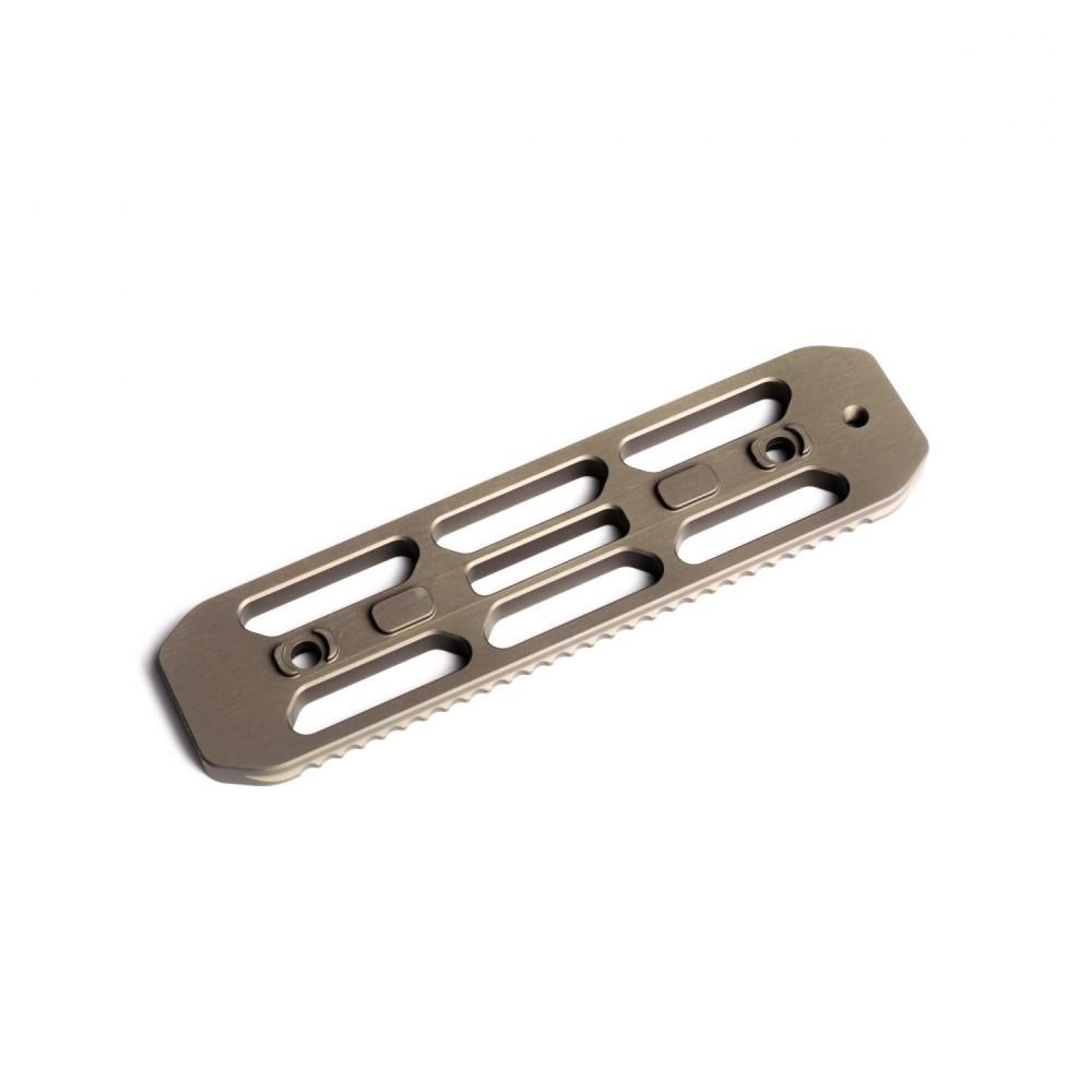 Area 419 Arcalock 6" MLOK Dovetail Rail FDE Picture of Area419 Area419 ARCALOCK 6'' Flat MLOK Rail FDE Color