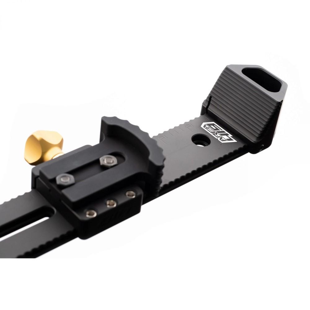 Area 419 ARCALOCK 12" Universal Barricade Rail Kit with Clamp Picture of Area419 Area419 ARCALOCK 12'' Universal Barricade Rail Kit w/t Clamp