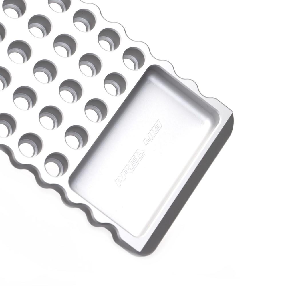 Area 419 Billet Loading Block Magnum Clear Anodized Picture of Area419 Area419 Billet Loading Block Clear Anodized with Area 419 in the tray MAG