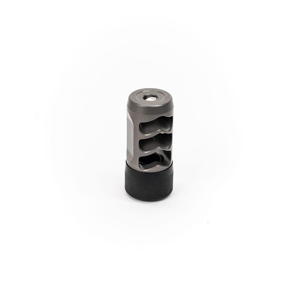 Area419 Hellfire Titanium Self-Timing Muzzle Brake .40 and Under 5/8x24 Picture of Area419 HELLFIRE Titanium Muzzle Brake 400cal 5/8-24