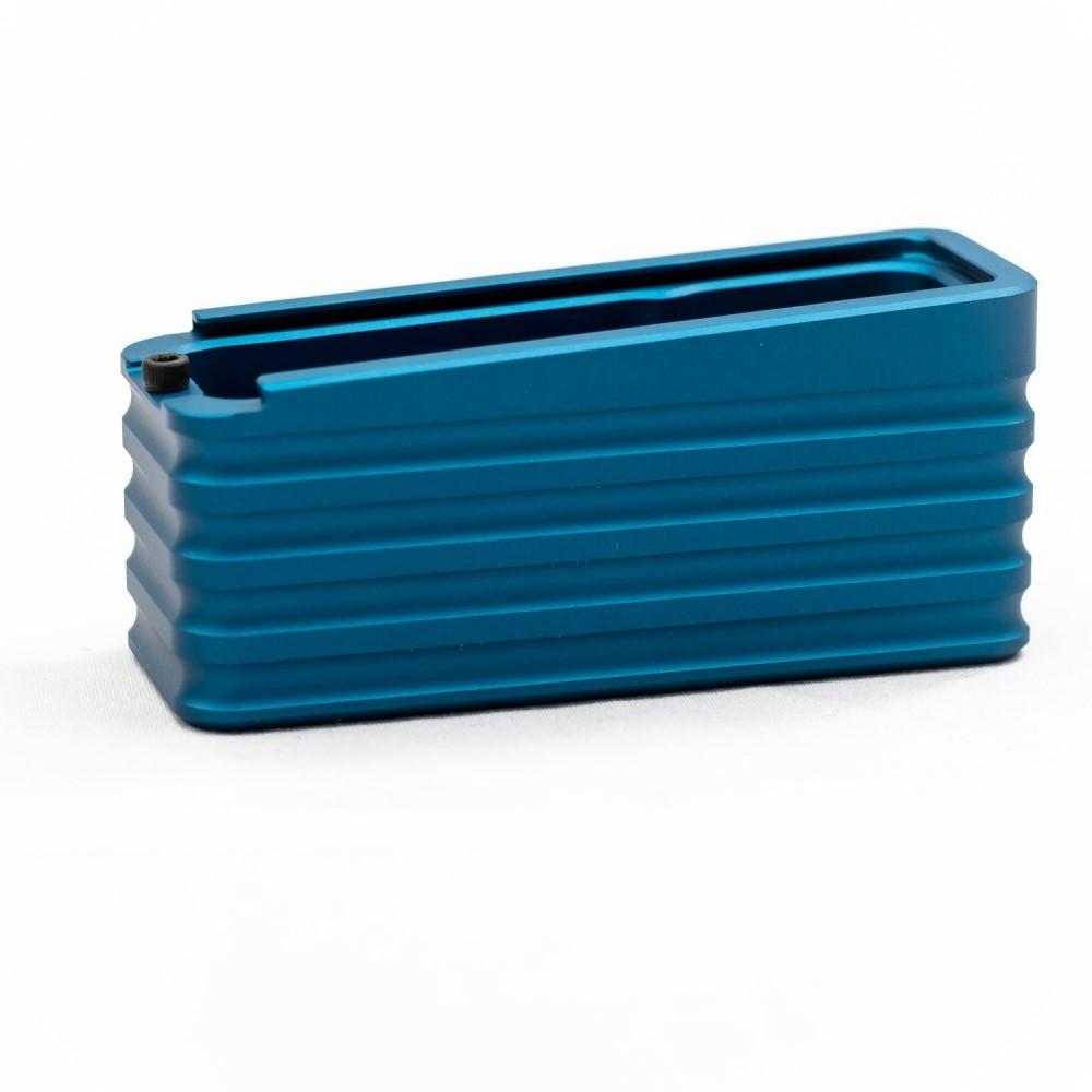 Area 419 Universal SA Magazine Extension Blue for ARC and AICS Magazines 4/rd Picture of Area419 Area419 Plus 4 Magazine extension for ARC and AICS Mags. BLUE