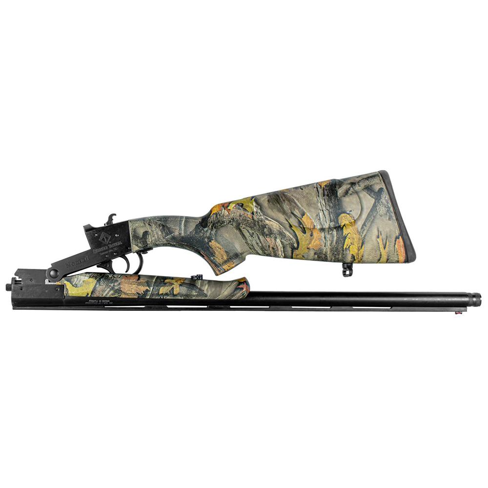 ATI Nomad Single Shot 20 ga 23" Blued Barrel Camo Stock w/Picatinny Rail Picture of American Tactical Inc-ATI ATI NOMAD 20GA SINGLE SHOT 23" CAMO STYLE  WITH PIC RAIL
