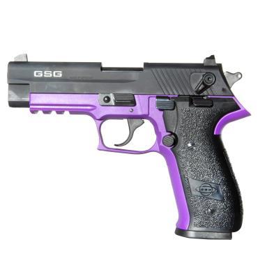 GSG FIREFLY Handgun .22 LR 10rd Magazine 4.9"  Barrel Black/Purple Picture of American Tactical Inc-ATI GSG FIREFLY HGA .22LR PURPLE 4