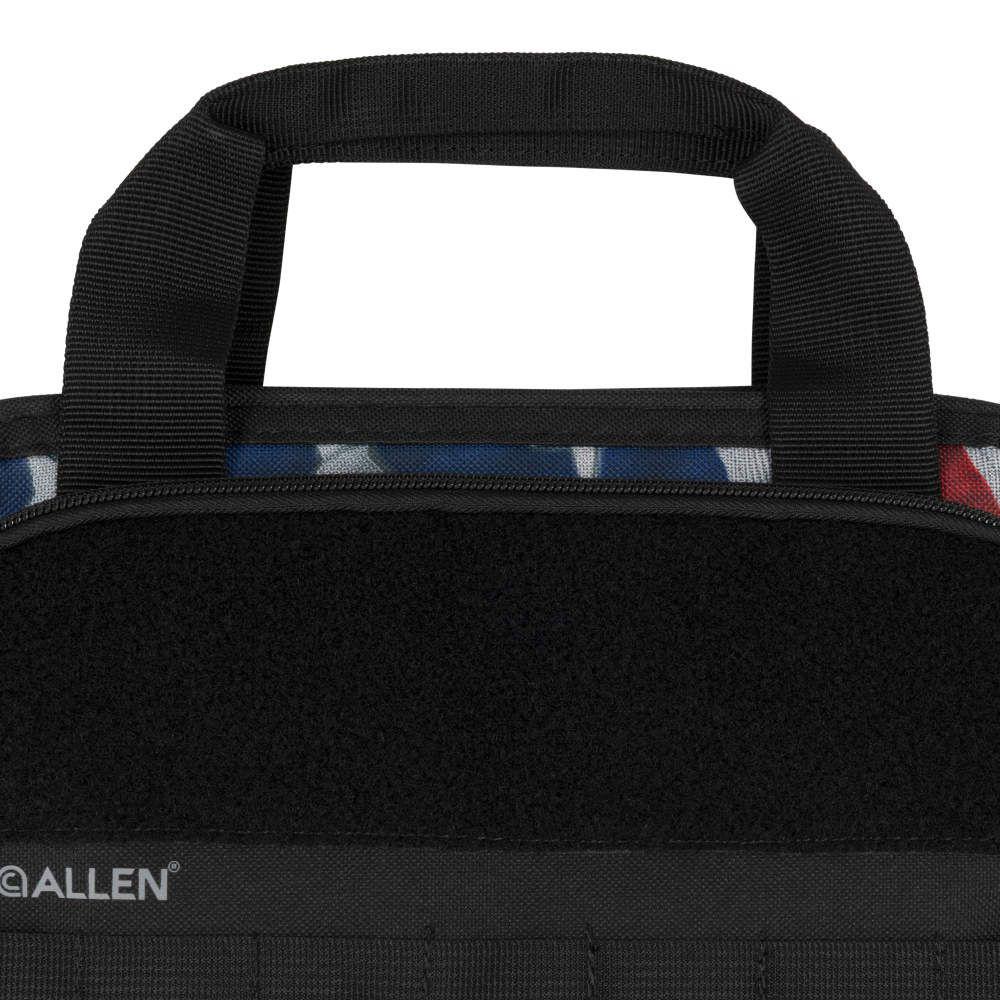 Allen Victory Series Double Tactical Soft Handgun Case 9" Flag Black Picture of The Allen Company Inc. ALLEN Victory Series Tactical Double Pistol Case Black