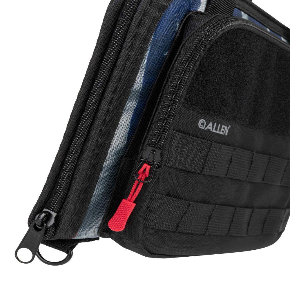 Allen Victory Series Double Tactical Soft Handgun Case 9" Flag Black Picture of The Allen Company Inc. ALLEN Victory Series Tactical Double Pistol Case Black