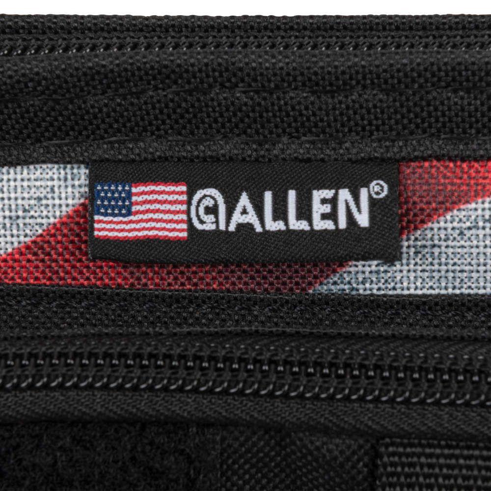 Allen Victory Series Double Tactical Soft Handgun Case 9" Flag Black Picture of The Allen Company Inc. ALLEN Victory Series Tactical Double Pistol Case Black