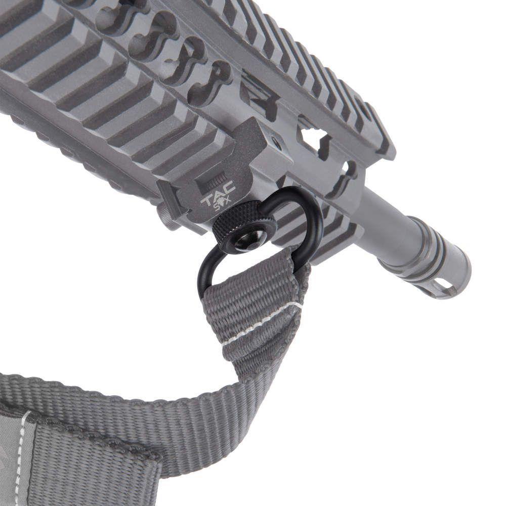 Allen Push Button QD Steel Gun Swivels 1.25" Black 2/ct Picture of The Allen Company Inc. QD SWIVELS 1.25IN