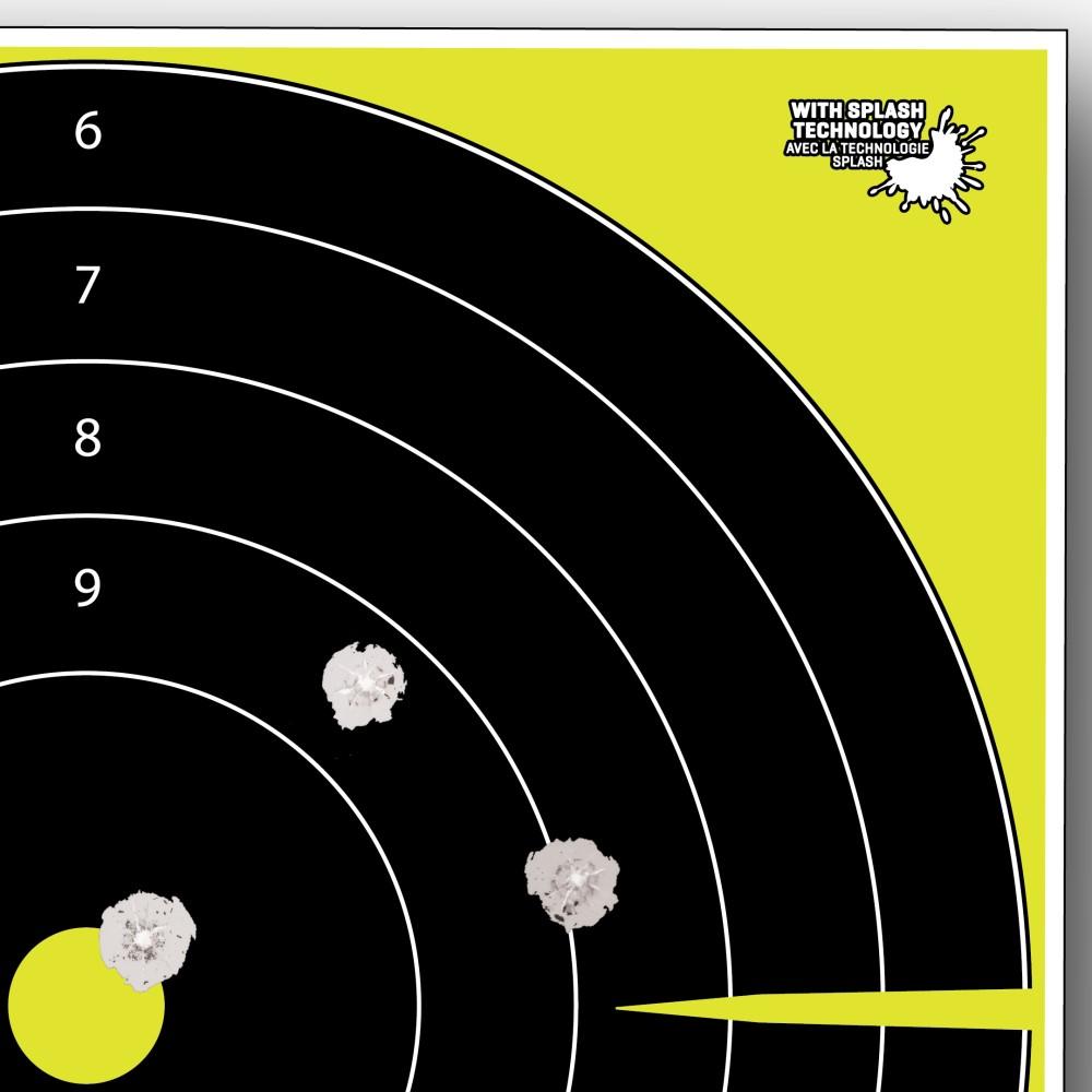 Allen EZ Aim Splash Reactive Target 12.5" Bullseye 30 per Pad Picture of The Allen Company Inc. ALLEN EZAIM SPLASH REACTIVE 12.5 INCH BULLSEYE 30 PER PAD