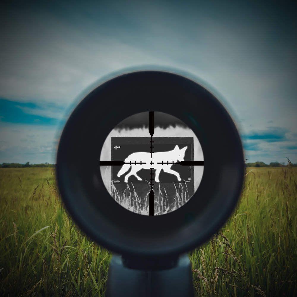 Allen EZ Aim Thermal ID Coyote Paper Target 24"x12" Grey Picture of The Allen Company Inc. Allen EZ AIM INFRARED ID COYOTE 24 X 12 INCH TARGET