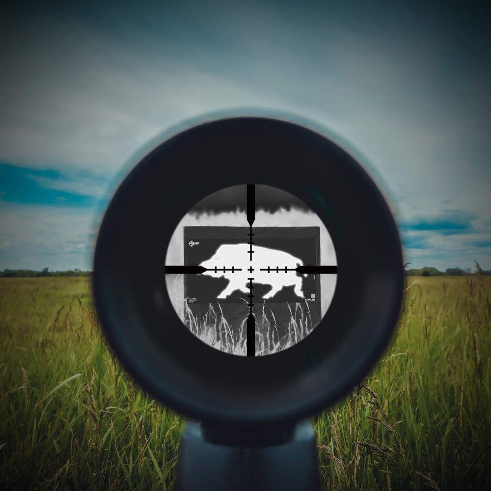 Allen EZ Aim Thermal ID Boar Paper Target 24"x12" Grey Picture of The Allen Company Inc. Allen EZ AIM INFRARED ID BOAR 24 X 12 INCH TARGET