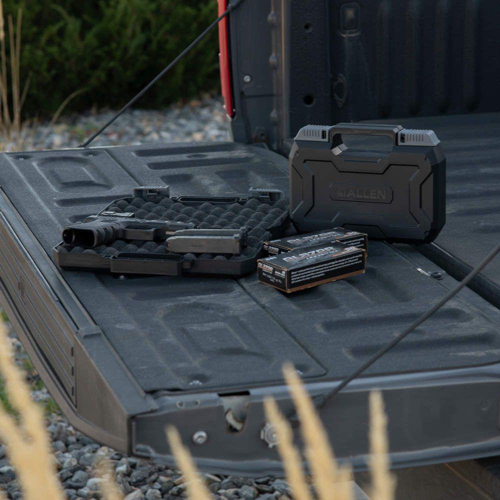 Allen Hardshell Large Handgun Case Up to 11.5" Black Picture of The Allen Company Inc. ALLEN Hardshell Pistol Case Large 11.5 inch Firearms Black