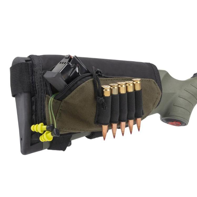 Allen Company Deluxe Buttstock Shell Holder & Accessory Pouch Picture of The Allen Company Inc. BUTTSTOCK-DLUX SHELL & ACCSSRY POUCH