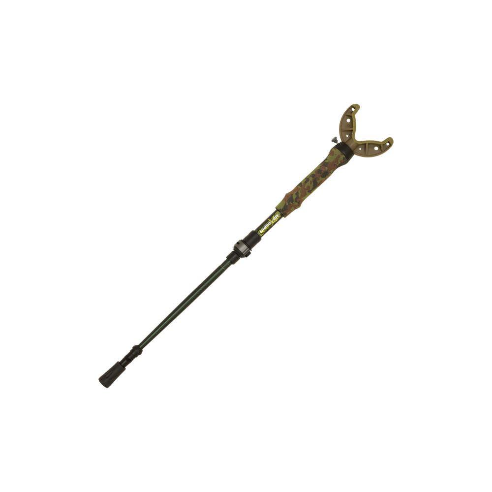 Allen Shocker Tom Maker Click-Stix Shooting Stick 36" Green Camo Picture of The Allen Company Inc. ALLEN TOM TAKER CLICK-STIX SHOOTING STICK 36IN