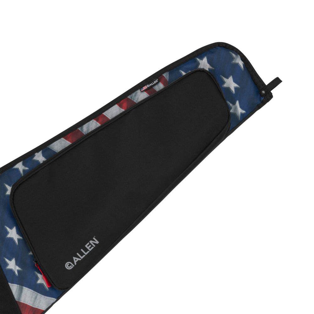 Allen Victory Series Soft Rifle Case 46" Flag Black Picture of The Allen Company Inc. ALLEN Victory Series Slant 46 inch Rifle Case Black