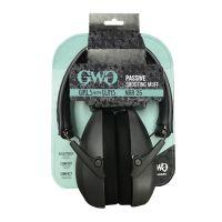 Allen Girls With Guns Assure Low-Profile Earmuffs Gray/Teal/Black -NRR 23db Picture of The Allen Company Inc. ASSURE GIRLS WITH GUNS LOW PROFILE MUFF