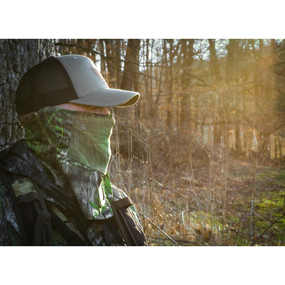 Allen Shocker Neck Gaiter For Turkey Hunt - Mossy Oak Obsession Picture of The Allen Company Inc. SHOCKER NECK GAITER MOSSY OAK OBSESSION