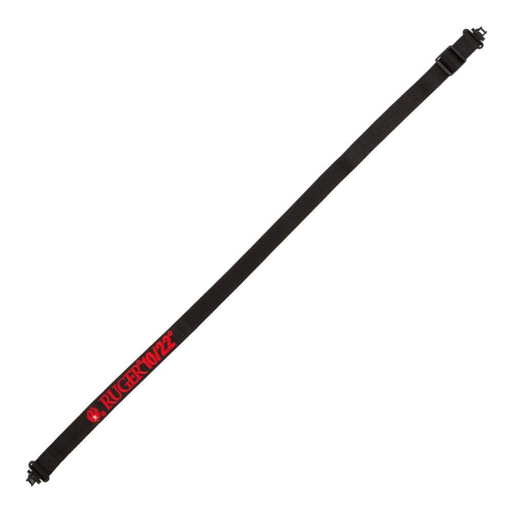 Allen Ruger 10/22 Rifle Sling with Swivels 1.25" Black Picture of The Allen Company Inc. RUGER 10/22 SLING W/ SWIVLES 1.25IN WEB BLK