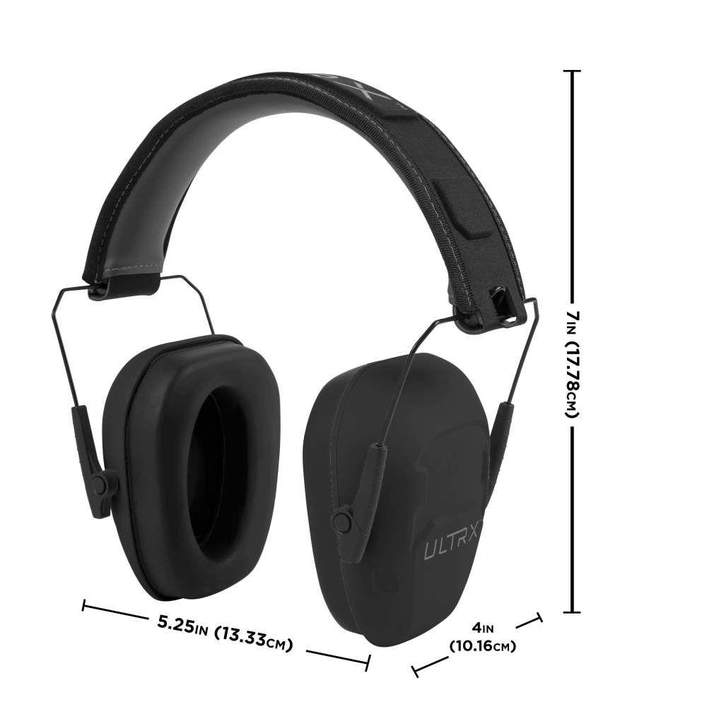 Allen ULTRX Shield Passive Earmuff 23dB Midnight Grey Picture of The Allen Company Inc. ALLEN ULTRX SHIELD PASSIVE MUFF MIDNIGHT GRAY