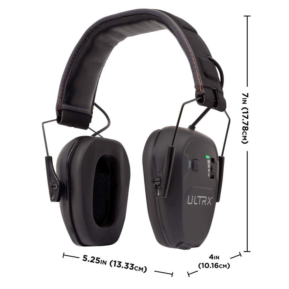 Allen ULTRX Bionic Bluetooth Earmuff 22dB Midnight Grey Picture of The Allen Company Inc. ALLEN ULTRX BIONIC BLUETOOTH EMUFF MIDNIGHT GRAY