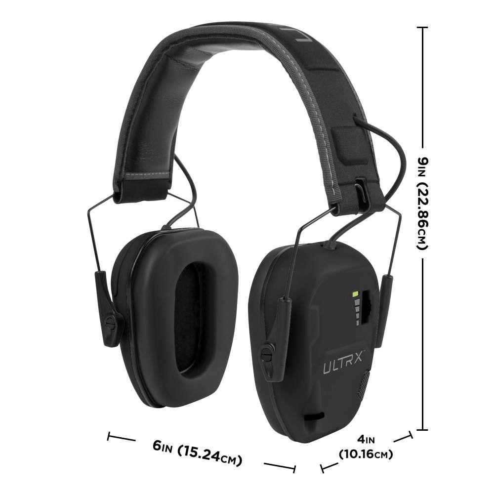 Allen ULTRX Bionic Electronic Earmuff 22dB Midnight Grey Picture of The Allen Company Inc. ALLEN ULTRX BIONIC EMUFF MIDNIGHT GRAY