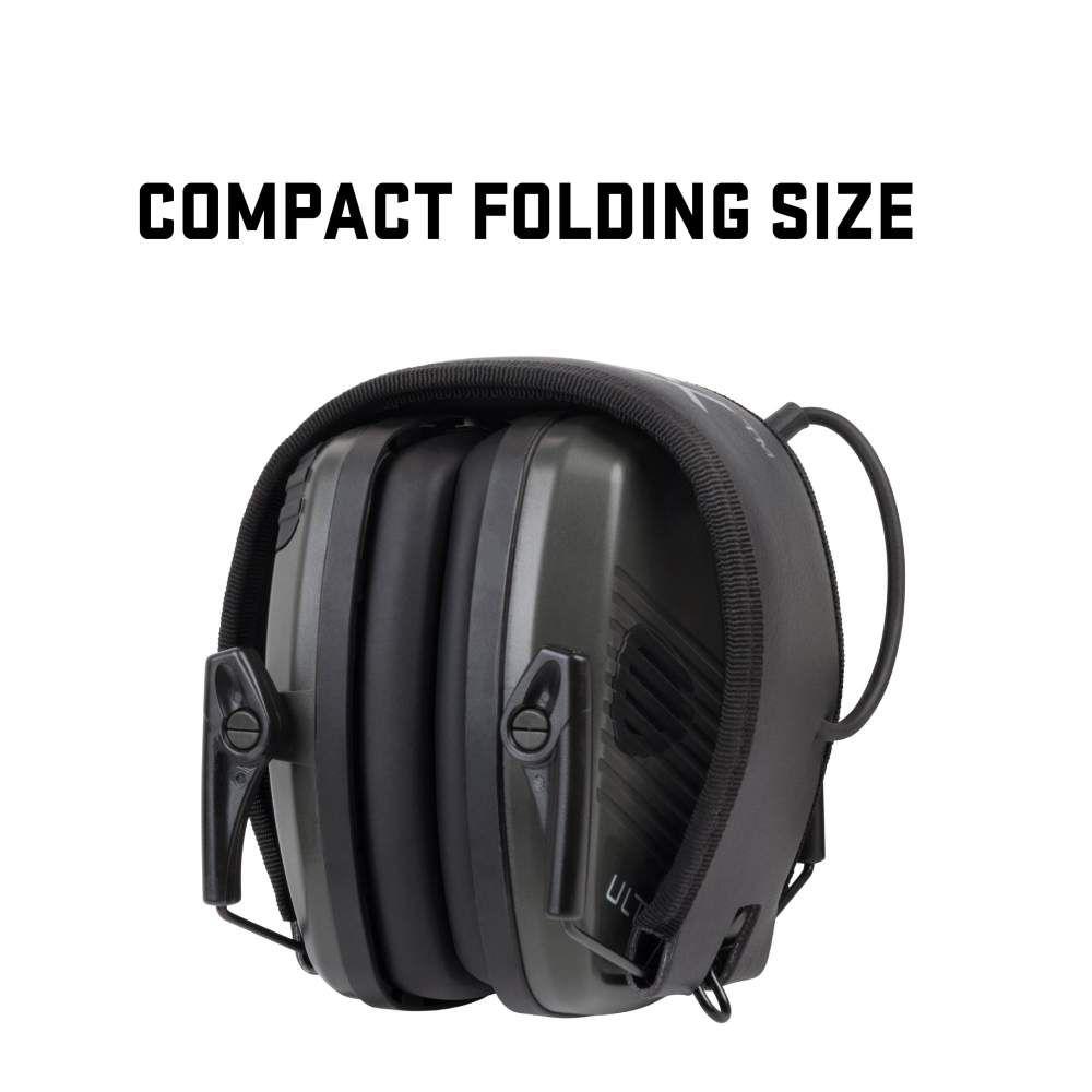Allen ULTRX Stereo Electronic Ear Muffs 24dB Olive Picture of The Allen Company Inc. ULTRX Stereo Electronic Earmuff - Olive