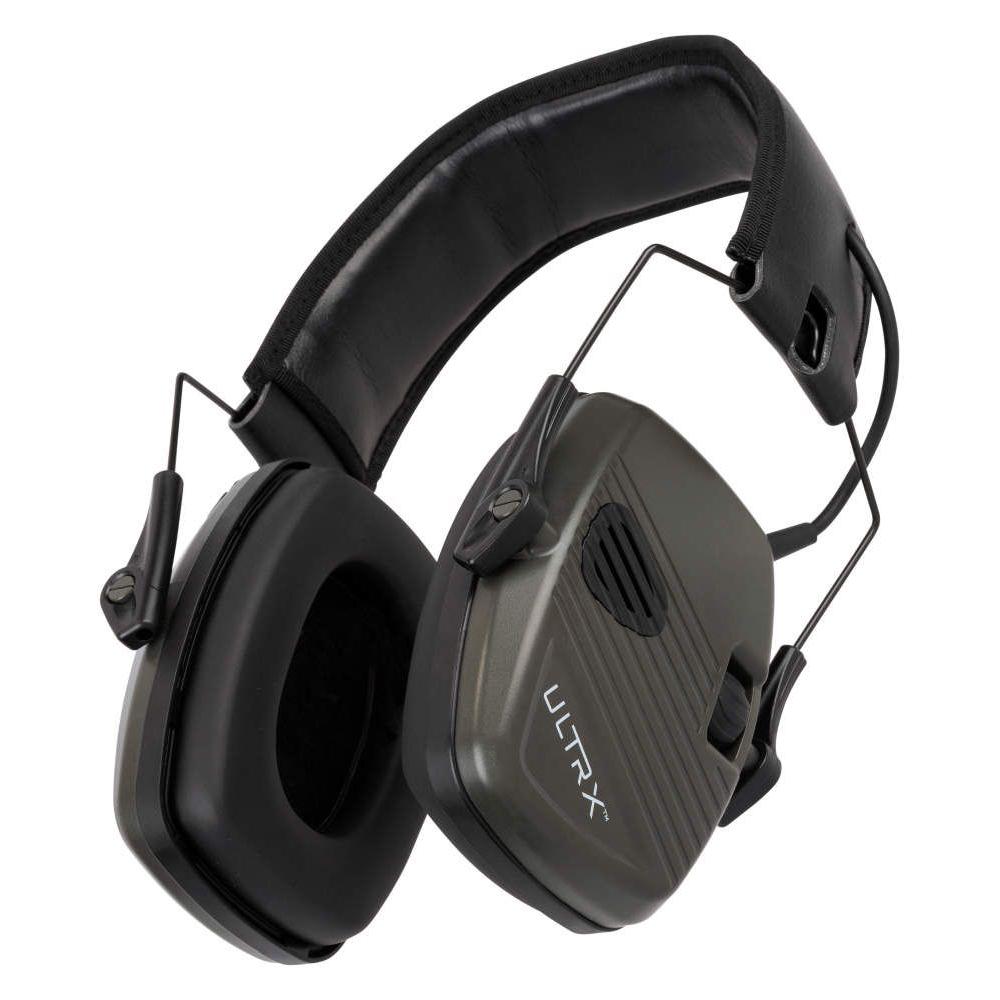 Allen ULTRX Stereo Electronic Ear Muffs 24dB Olive Picture of The Allen Company Inc. ULTRX Stereo Electronic Earmuff - Olive