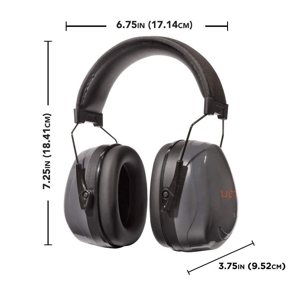 Allen ULTRX Heavy Sound Defender Passive Ear Muffs 26dB Grey Picture of The Allen Company Inc. ULTRX Heavy Sound Defender Passive Earmuff - Gray