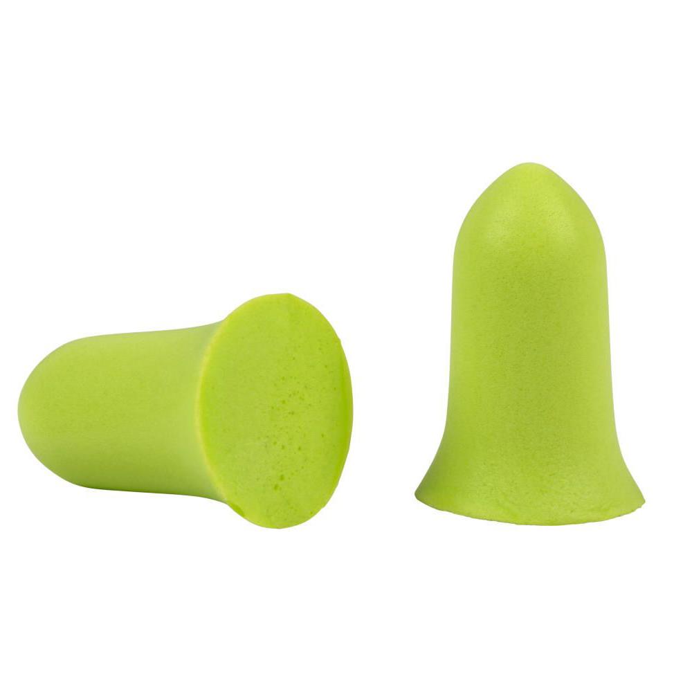Allen ULTRX Tapered Foam Ear Plugs 32dB Lime 25 Pairs Jar Picture of The Allen Company Inc. UltrX Tapered Foam Ear Plugs - 25 Pairs Jar - Lime