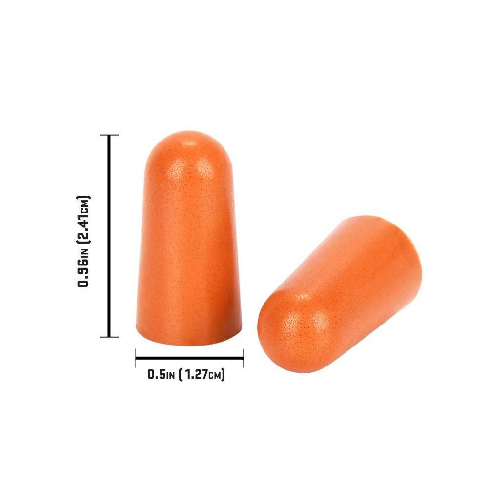 Allen ULTRX Foam Ear Plugs 32dB Orange 6 Pairs Picture of The Allen Company Inc. ULTRX Foam Ear Plugs - 6 Pairs - Orange