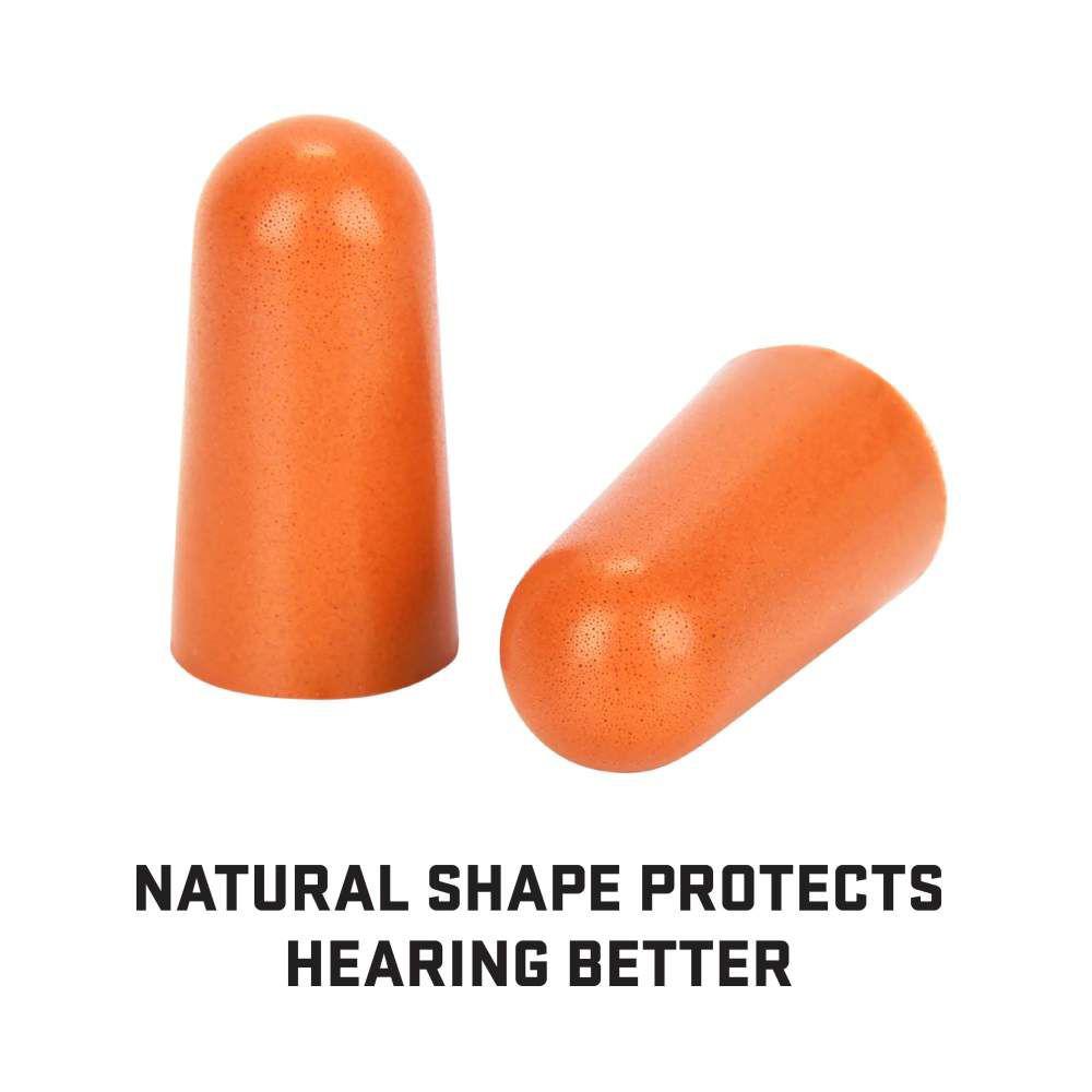Allen ULTRX Foam Ear Plugs 32dB Orange 6 Pairs Picture of The Allen Company Inc. ULTRX Foam Ear Plugs - 6 Pairs - Orange