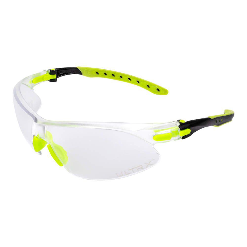 Allen ULTRX Keen Youth Safety Glasses Lime Green with Clear Lenses Picture of The Allen Company Inc. ULTRX Keen Safety Glasses - Youth - Lime Green