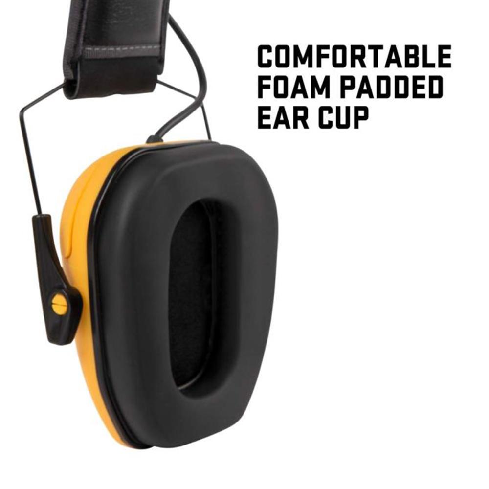 Allen ULTRX Bionic Electronic Ear Muffs 22dB Yellow Picture of The Allen Company Inc. ULTRX Bionic Electronic Earmuff - Interstate Yellow