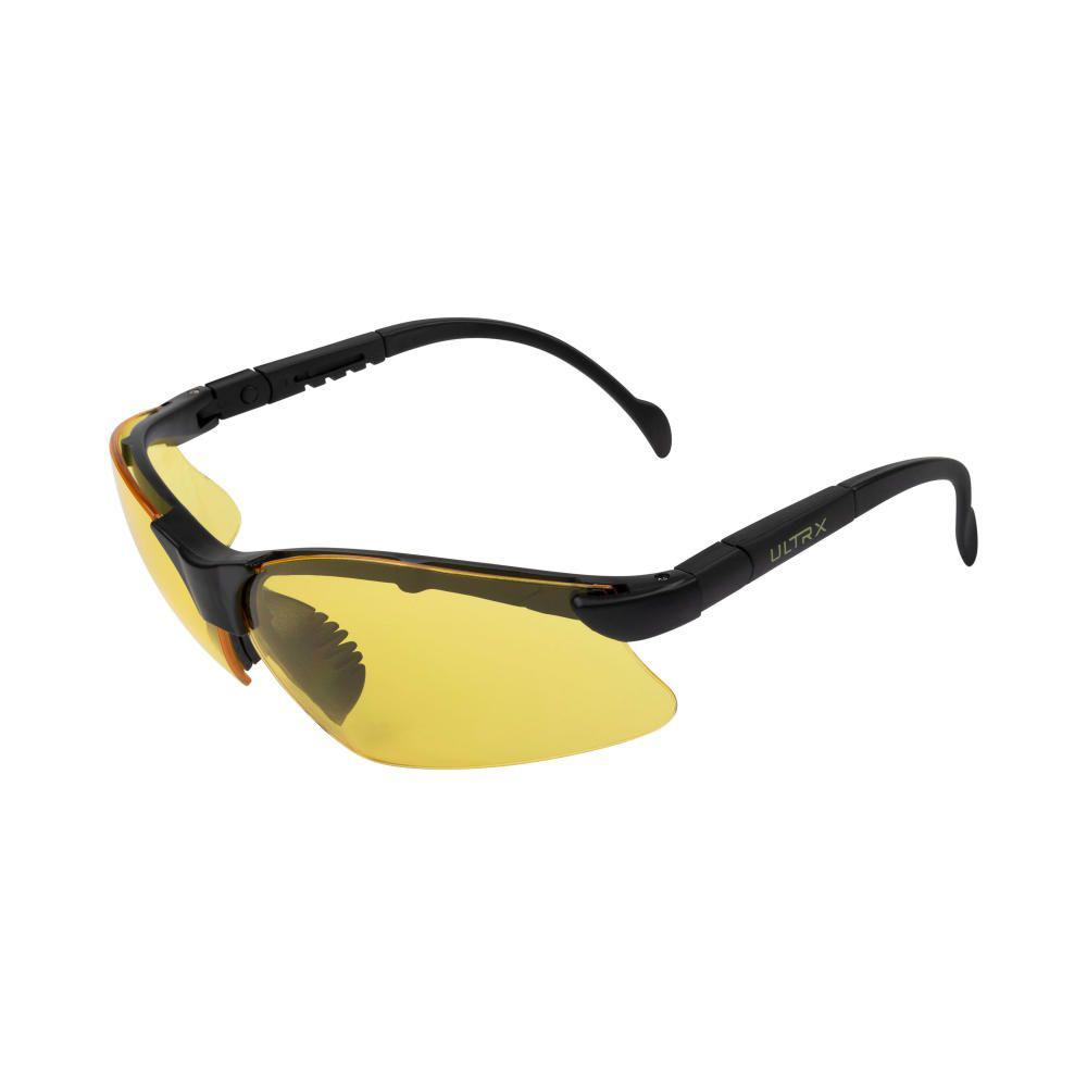 Allen ULTRX Verse Safety Glasses Black with Yellow Lenses