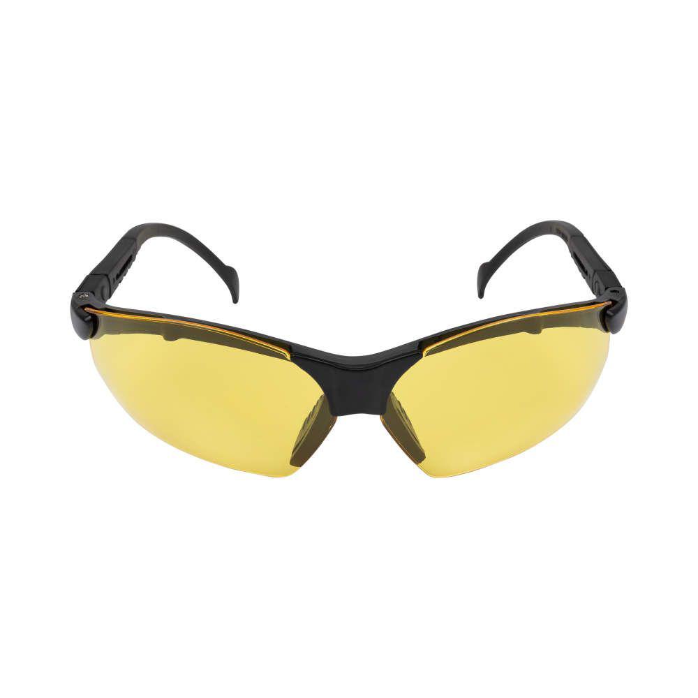Allen ULTRX Verse Safety Glasses Black with Yellow Lenses Picture of The Allen Company Inc. UltrX Verse Safety Glasses - Yellow - Anti-Scratch