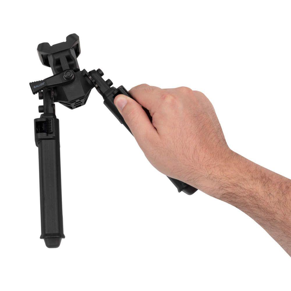 Allen Helix Tilt Rifle Bipod Swivel Stud Mount Black Picture of The Allen Company Inc. ALLEN Helix Tilt Rifle Bipod Swivel Stud Mount