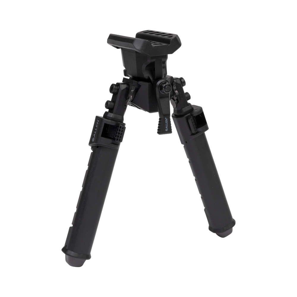 Allen Helix Tilt Rifle Bipod Swivel Stud Mount Black Picture of The Allen Company Inc. ALLEN Helix Tilt Rifle Bipod Swivel Stud Mount