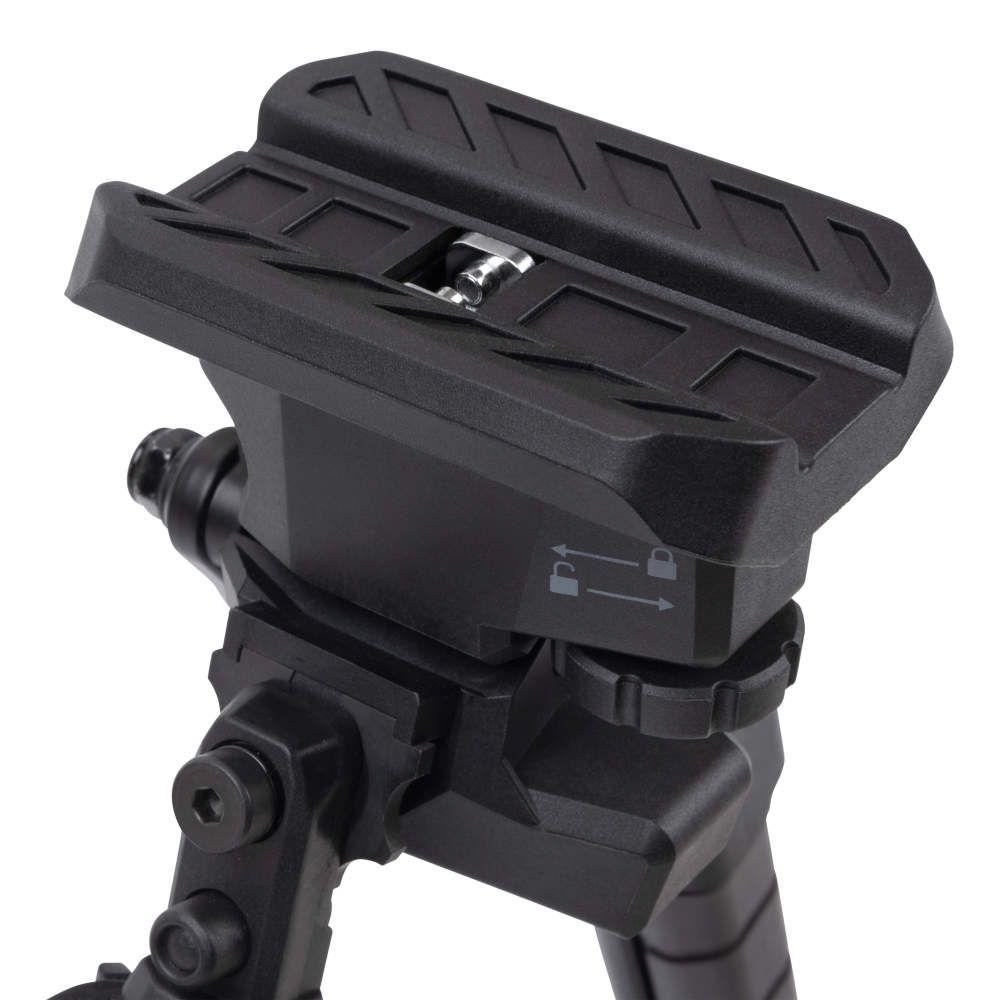 Allen Helix Tilt Rifle Bipod Swivel Stud Mount Black Picture of The Allen Company Inc. ALLEN Helix Tilt Rifle Bipod Swivel Stud Mount