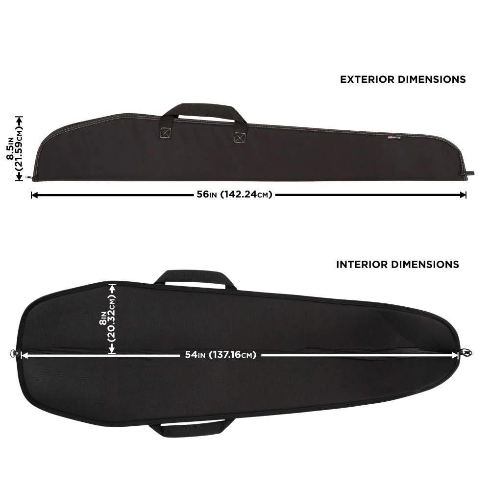 Allen Durango Soft Shotgun Case 54" Black Picture of The Allen Company Inc. DURANGO 54IN SHOTGUN BLACK