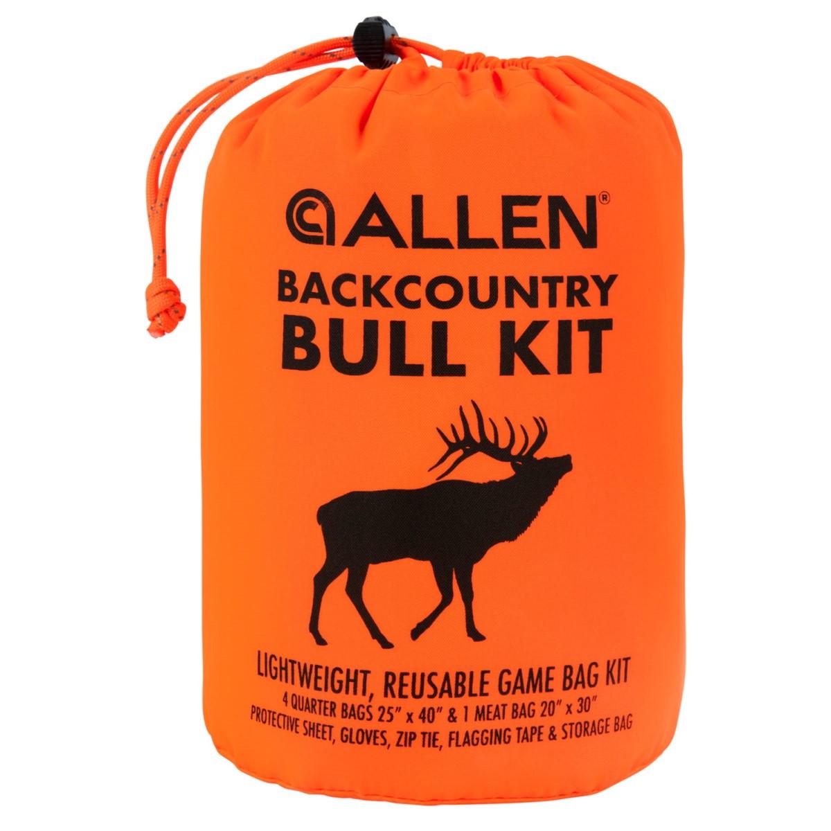 Allen Backcountry Bull Kit Game Bags Picture of The Allen Company Inc. ALLEN BACKCOUNTRY BULL KIT