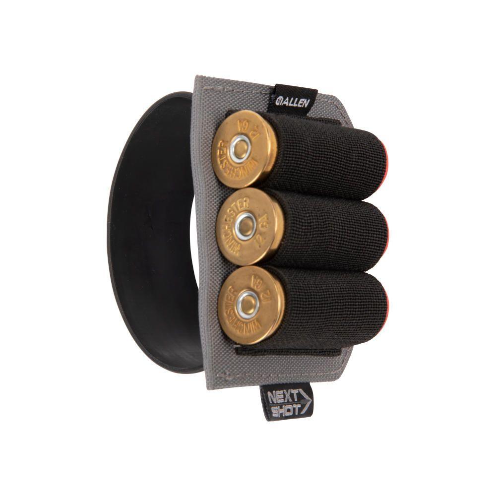 Allen Next Shot Shotgun Shell Carrier Band Black Grey Picture of The Allen Company Inc. ALLEN NEXT SHOT SHOTGUN SHELL BAND