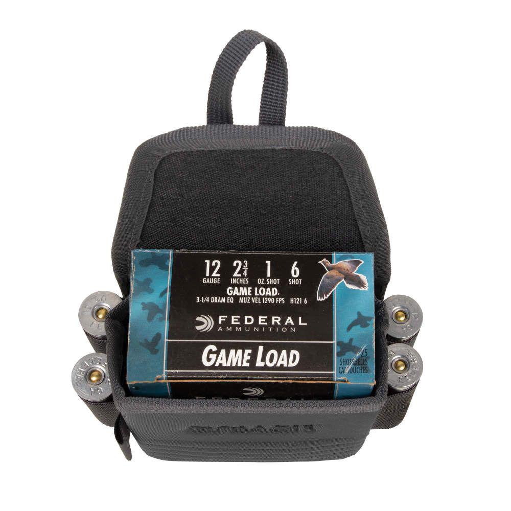 Allen Competitor Single Box Molded Shell Carrier Grey Picture of The Allen Company Inc. Allen Competitor Single Box Shell Carrier - Gray Molded