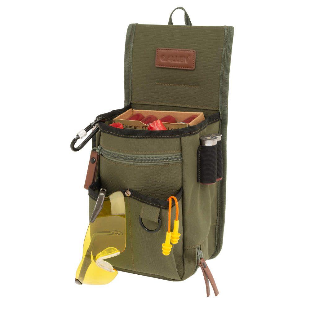 Allen Triumph Rip-Stop Shotgun Shell Bag OD Green Picture of The Allen Company Inc. TRIUMPH DOUBLE COMPARTMENT SHELL BAG GREEN RIPSTOP