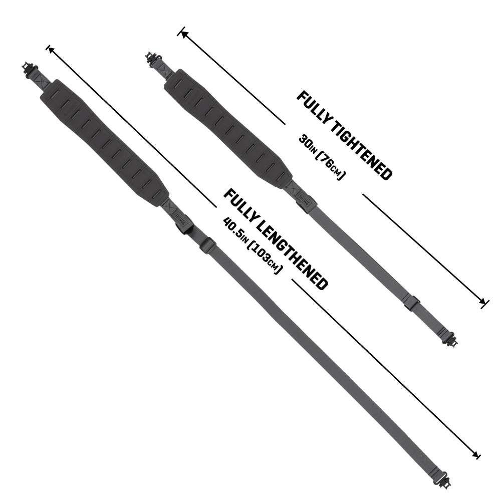 Allen KLNG Traction Molded Rubber Sling Midnight Grey Picture of The Allen Company Inc. ALLEN KLNG TRACTION MOLDED RUBBER SLING MIDNIGHT GRAY