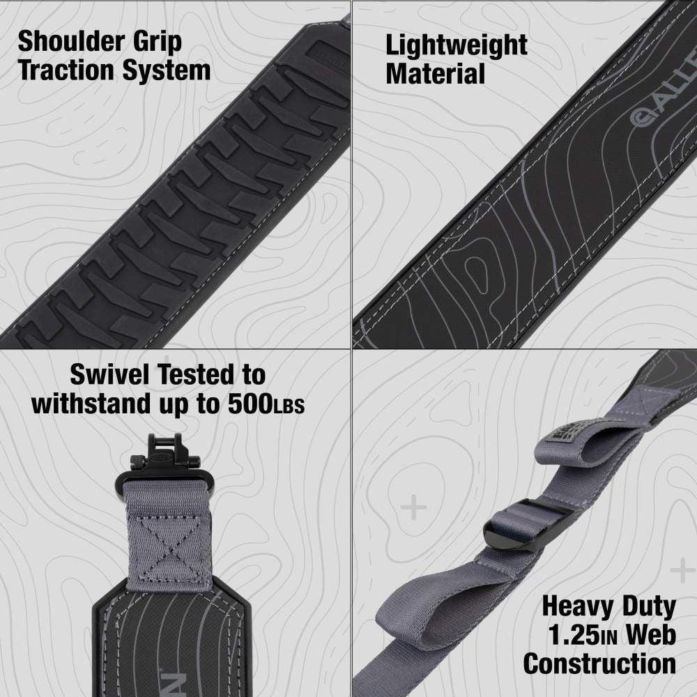 Allen BakTrak Terrain Sling 37" Black Picture of The Allen Company Inc. Allen Baktrak Terrain Sling
