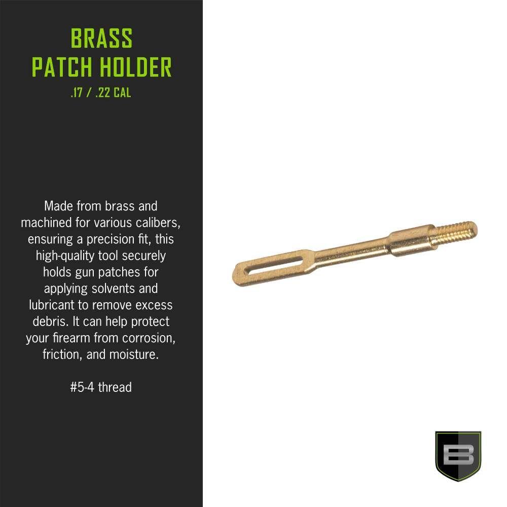 Breakthrough Clean Technologies Brass Patch Holder .17 Cal Picture of The Allen Company Inc. Allen Breakthrough Brass Patch Holder .17 Cal