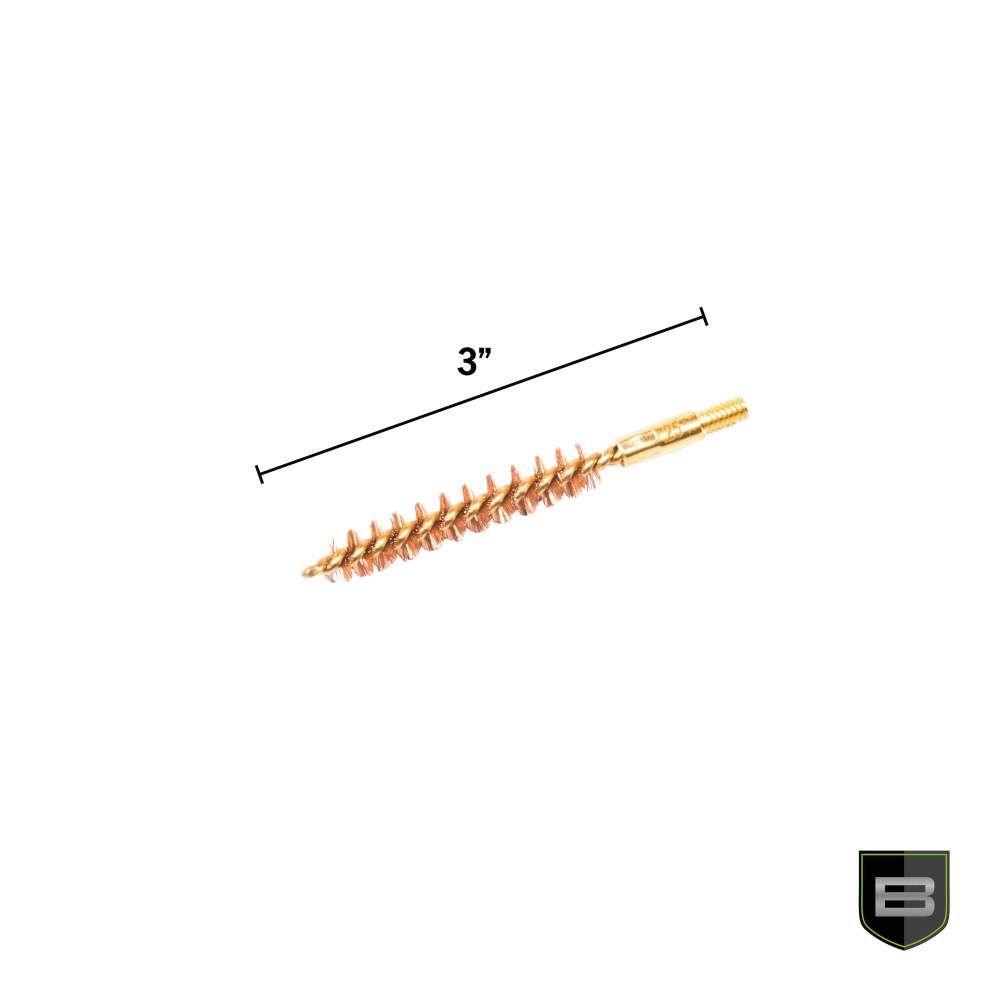 Breakthrough Clean Technologies Phosphorus Bronze Bristle Bore Brush .25/.264/6.5mm Picture of The Allen Company Inc. Allen Breakthrough Phosphorus Bronze Bristle Bore Brush .25 .264 Cal 6.5mm