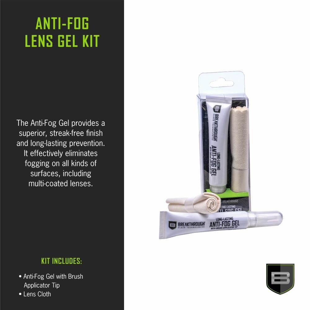Breakthrough Clean Technologies Anti-Fog Lens Gel Kit with Cloth Picture of The Allen Company Inc. ALLEN BCT ANTI-FOG GEL (10ML) WITH ANTI-FOG CLOTH KIT