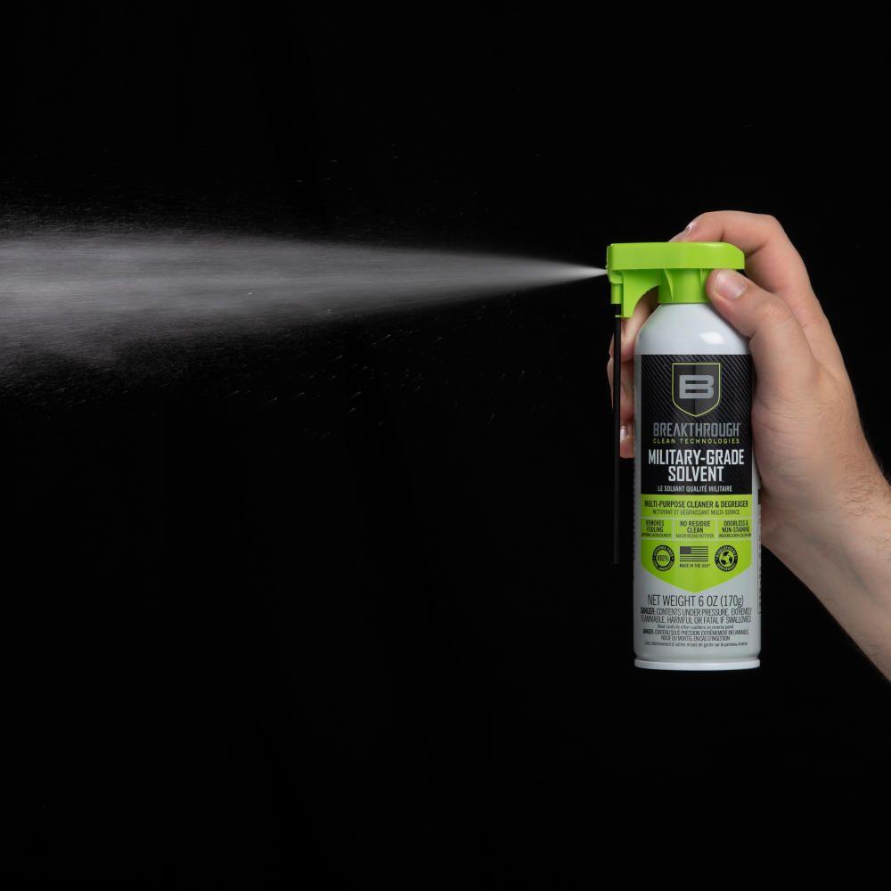 Breakthrough Clean Technologies Military Grade Solvent 6 oz Aerosol Picture of The Allen Company Inc. MILITARY GRADE SOLVENT AEROSOL 6 OZ